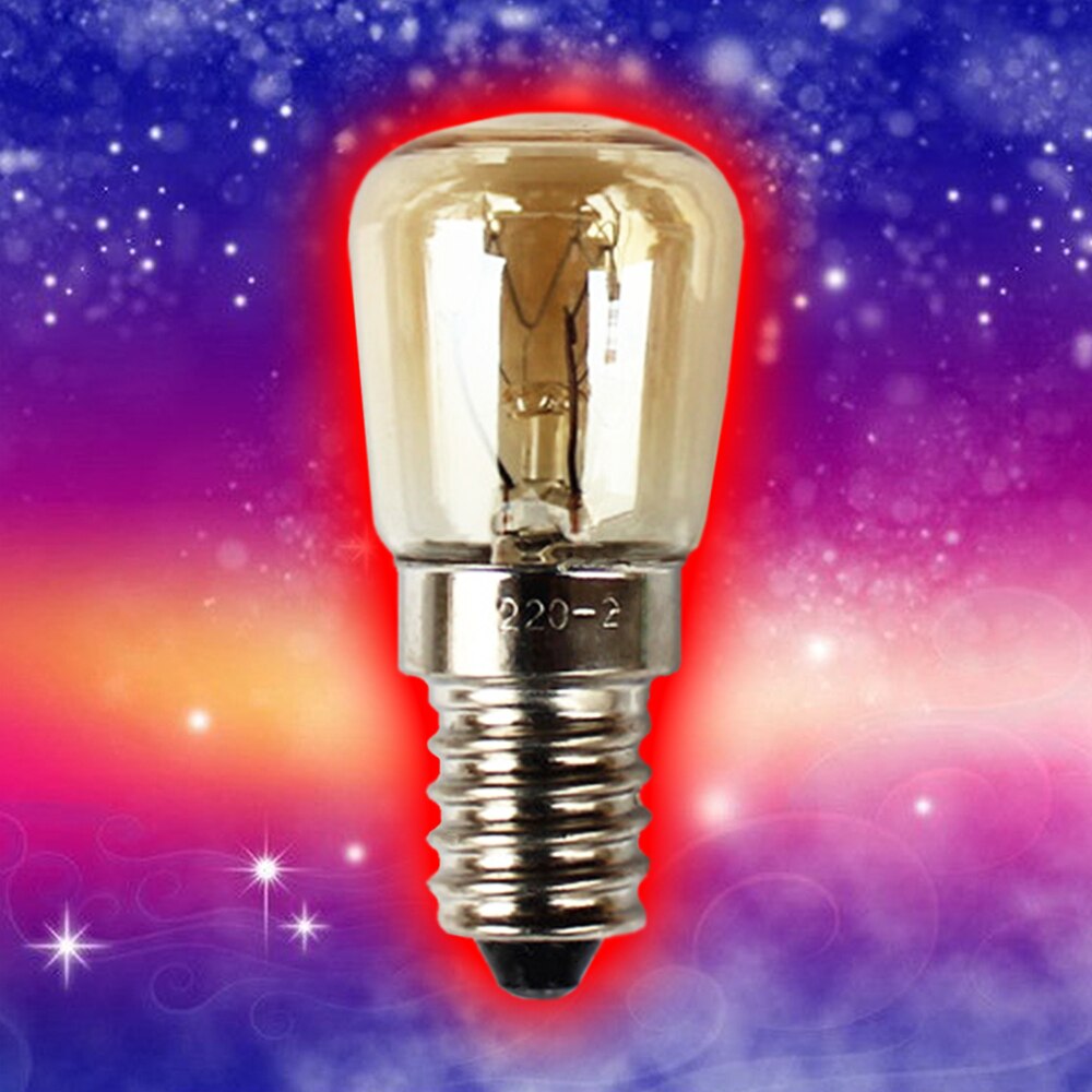 Ampoule à haute température E14 25W 220V 300 degrés, petite vis, , 1 pièce, pour four, micro-ondes, appareil de cuisine