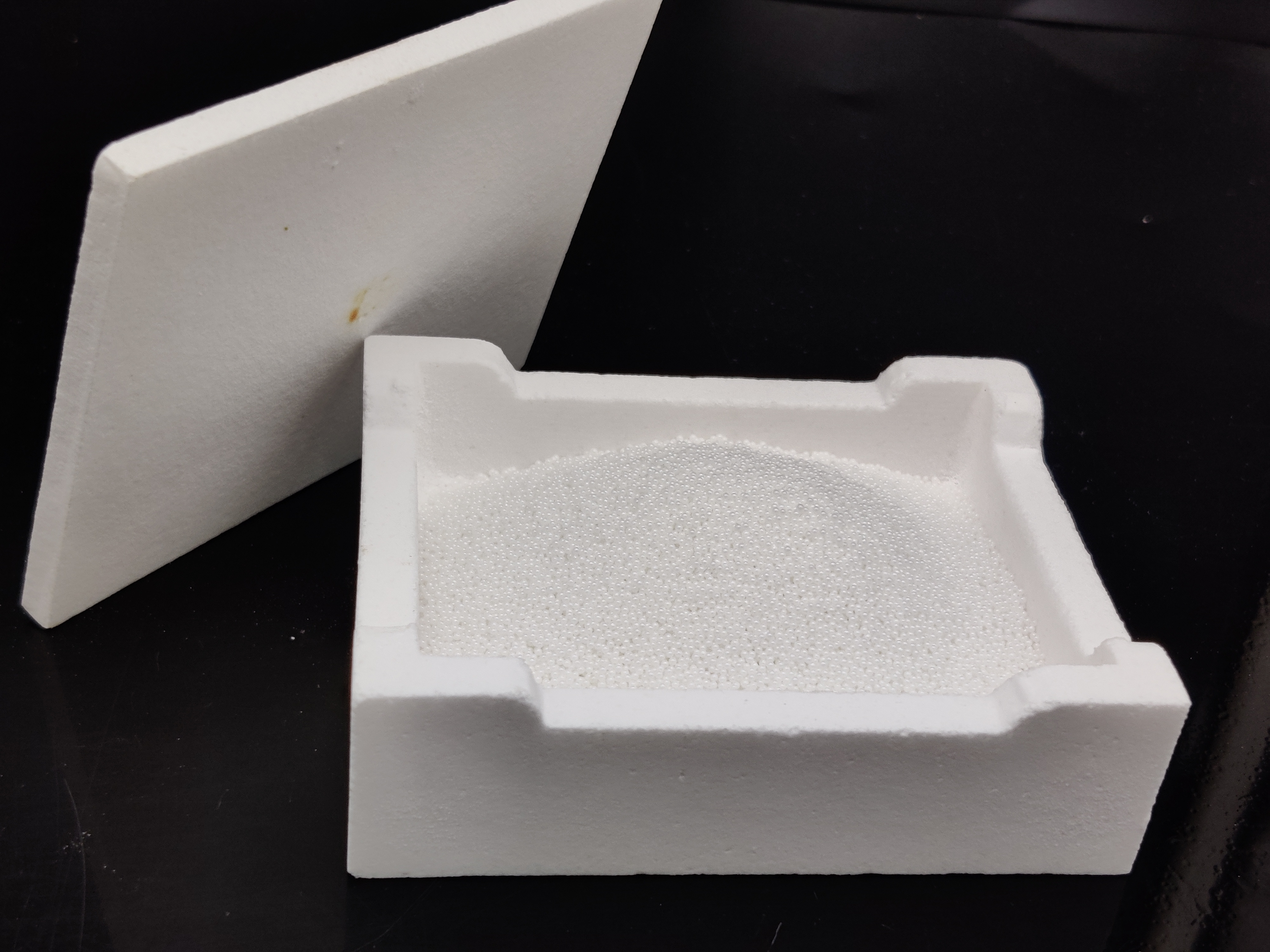 La bandeja de sinterización borda el material dental del horno de sinterización para el soporte de calefacción de la muebles