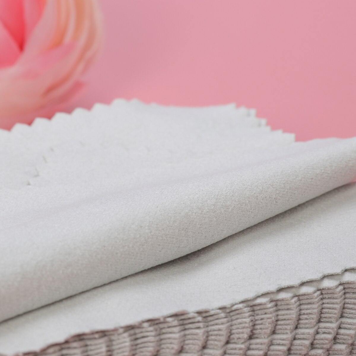 50pcs Jewelry Portable Small Size Practical Wiping Cloth Cleaning Cloth Polishing Cloth for Sterling Silver