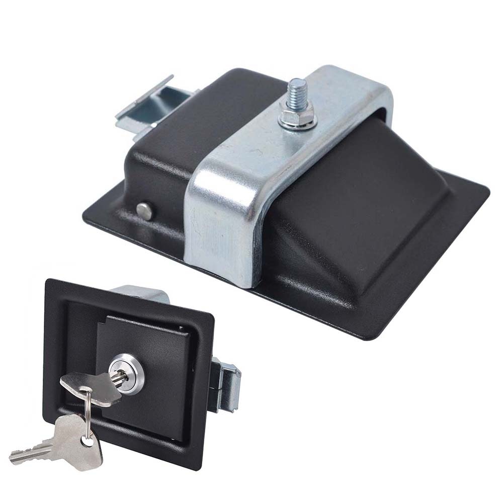 CR 2/4set Trailer Tool Box Locks Anti-Theft Paddle Handle Locks Deadbolt Caravan Trailer Accessories For Car Truck RV