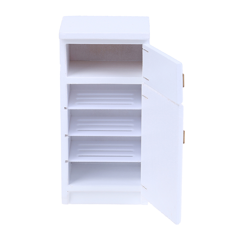 1:12 miniatur 2 Tür Kühlschrank küche Kühlschrank Puppenhaus Möbel Zubehör