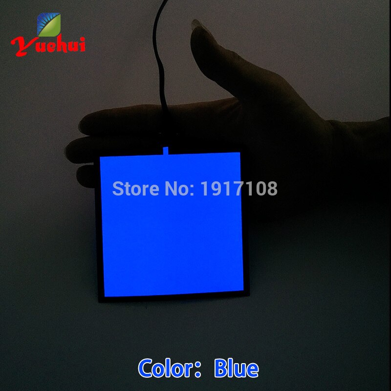 6colors for choosing10X10CM el sheet el panel el backlight for car,house,party,dispaly, Glow Party Supplies: Blue