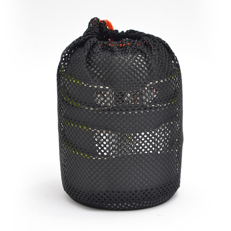 Ultralight Camping Cookware Utensils Outdoor Tableware Set Hiking Picnic Backpacking Camping Tableware Pot Pan 1-2persons