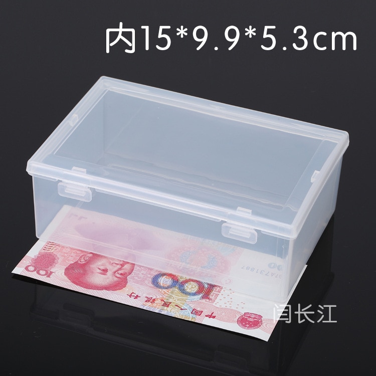 Transparent Plastic Parts Box Tool Box Element Box Hardware Fittings Screw Finishing Box
