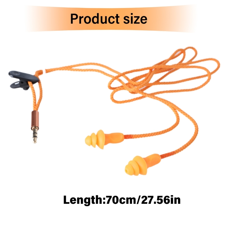 Earplug Headphones For Work Safety Earbuds Headphones Earplugs For Hearing