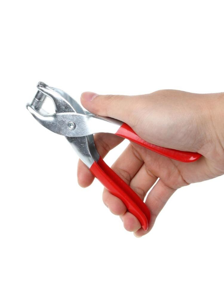 Grommet Eyelet Setter Pliers With 100 Eyelets Set For DIY Shoes Clothes Leather Craft Manual Tools Kit