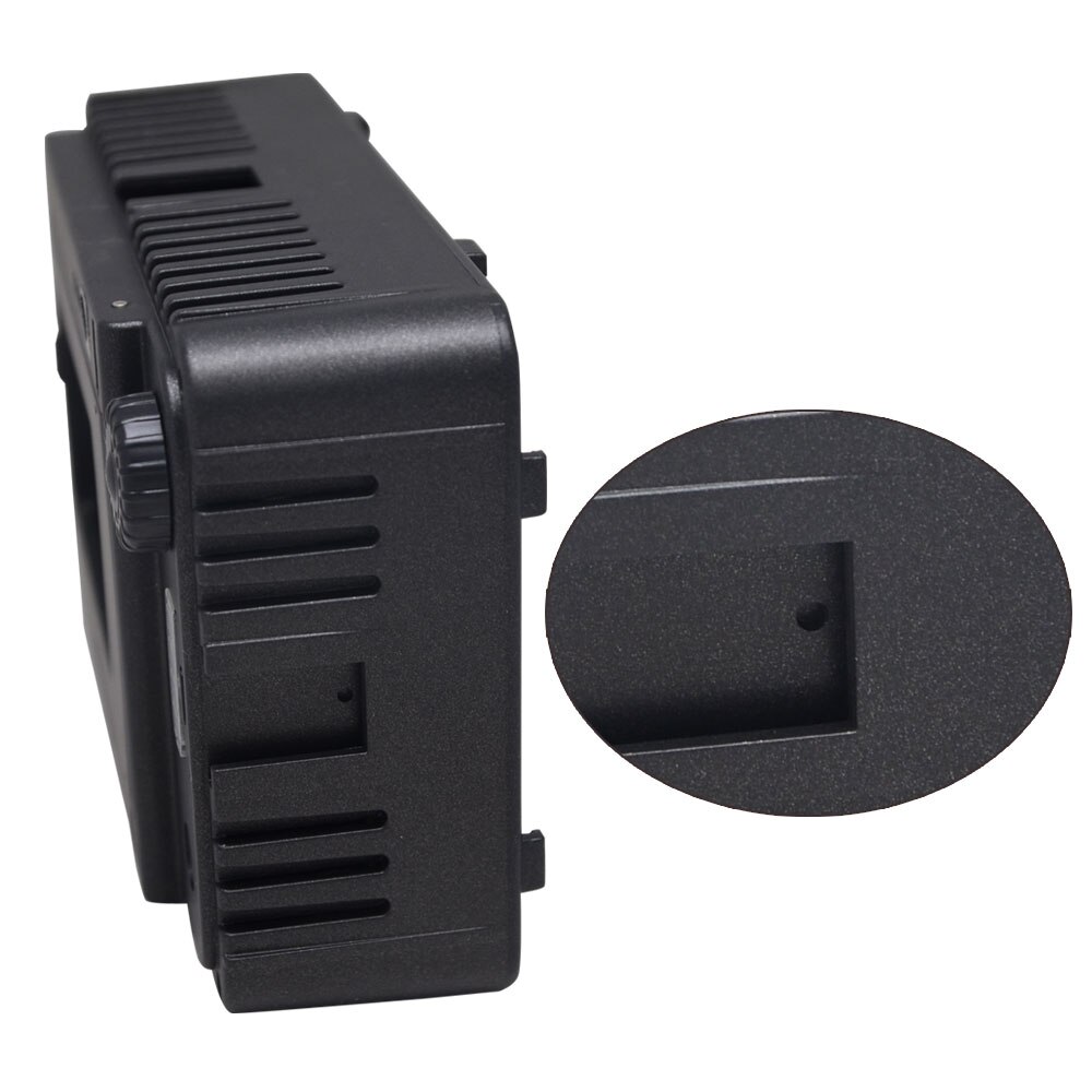 Mcoplus 168A LED Video Licht met 1 stks LP-E6 batterij voor Camcorder & Digital SLR Camera