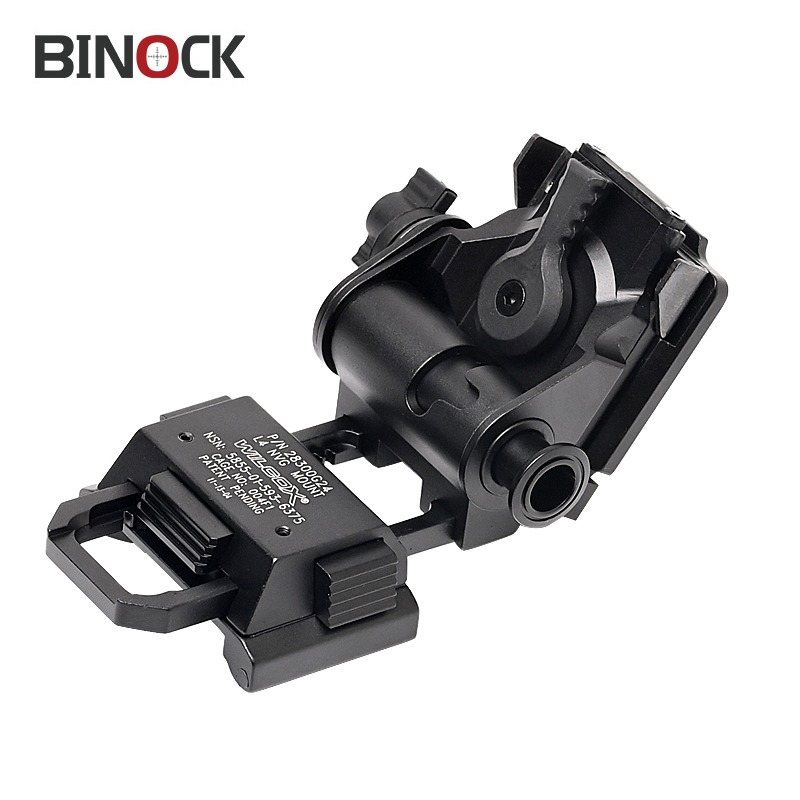 BINOCK L4g24 metal Pvs15 NVG30 NV8160 Adaptor Wilcox Bracket Accessories night vision goggles: black