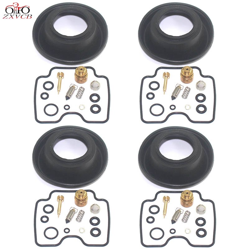 Kit de reparación de carburador de motocicleta, piezas de diafragma de émbolo F para Katana 750 GSX750F 1998-2006 GSX 750 GSX750, 4 juegos