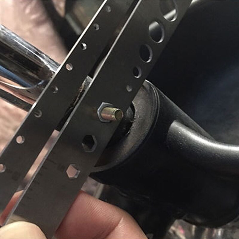 Multifunctional Stainless Steel Angle Protractor Ruler Degree Measuring Tool