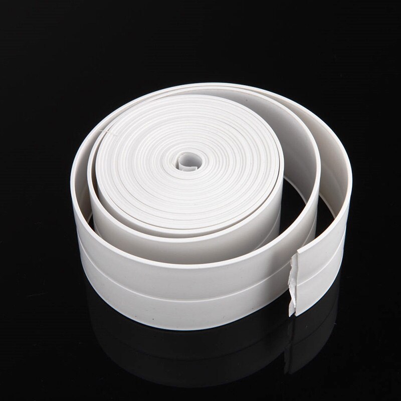 2.2M stylish waterproof bathroom wall seal self adhesive kitchen grout repair tape bathroom basin edge trim