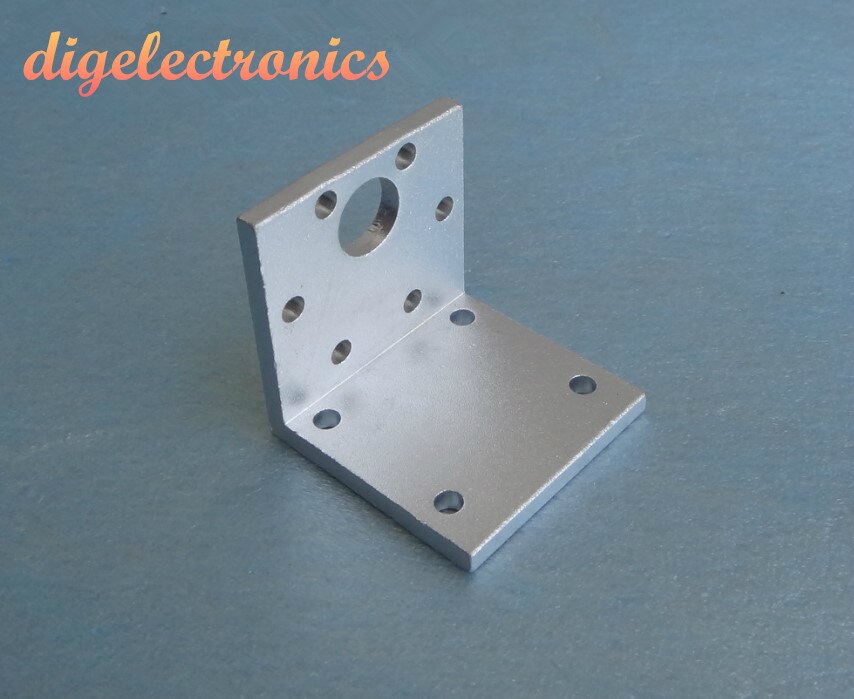 CORRENTE CONTINUA ad alta Coppia Ingranaggi In Metallo Motore/Motore Staffa Doppio Asse 12V Grande Coppia di Torsione 385 Geard Motore per Robot accessori braccio