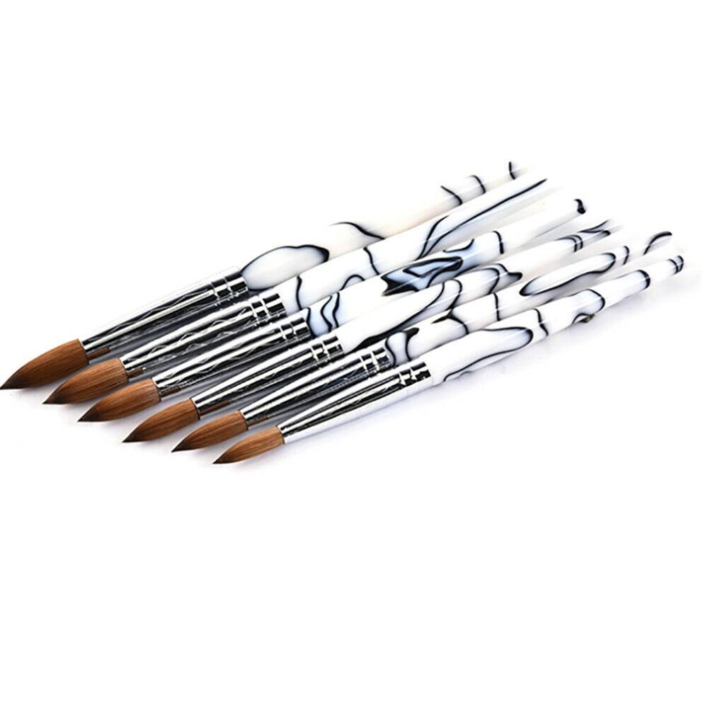 Acryl handvat nagelkunst penseel gereedschap kolinsky marterhaar nagelverzorging