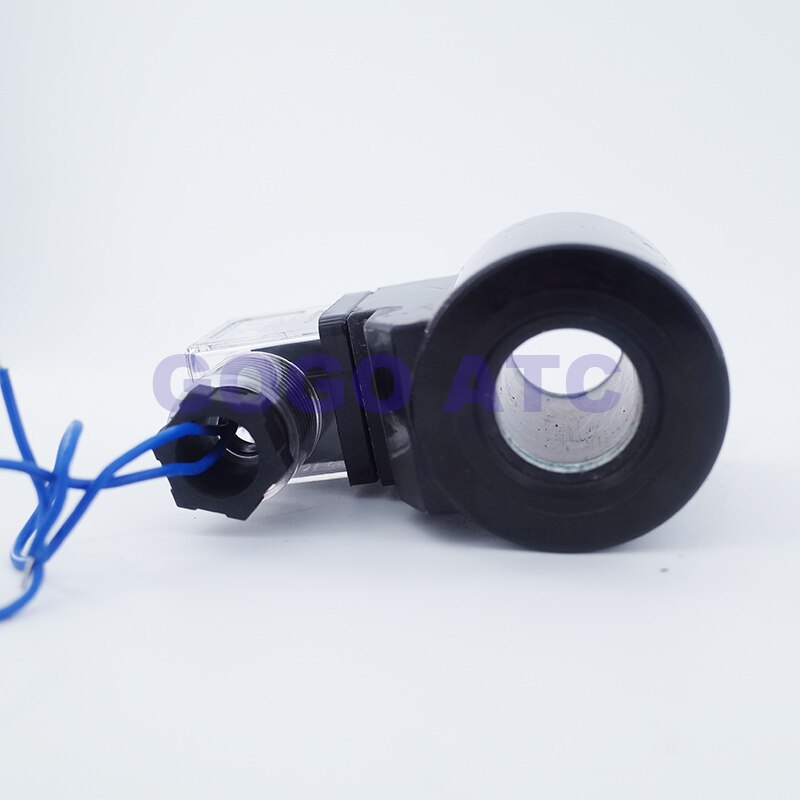 Bobine de type rond hydraulique | Diamètre intérieur 20mm hauteur 53mm 24V 12V DC électrovanne hydraulique