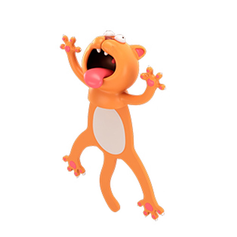1 pièces 3D stéréo dessin animé marqueur animaux signets drôle étudiant école papeterie enfants signet pour les activités de fête: A3