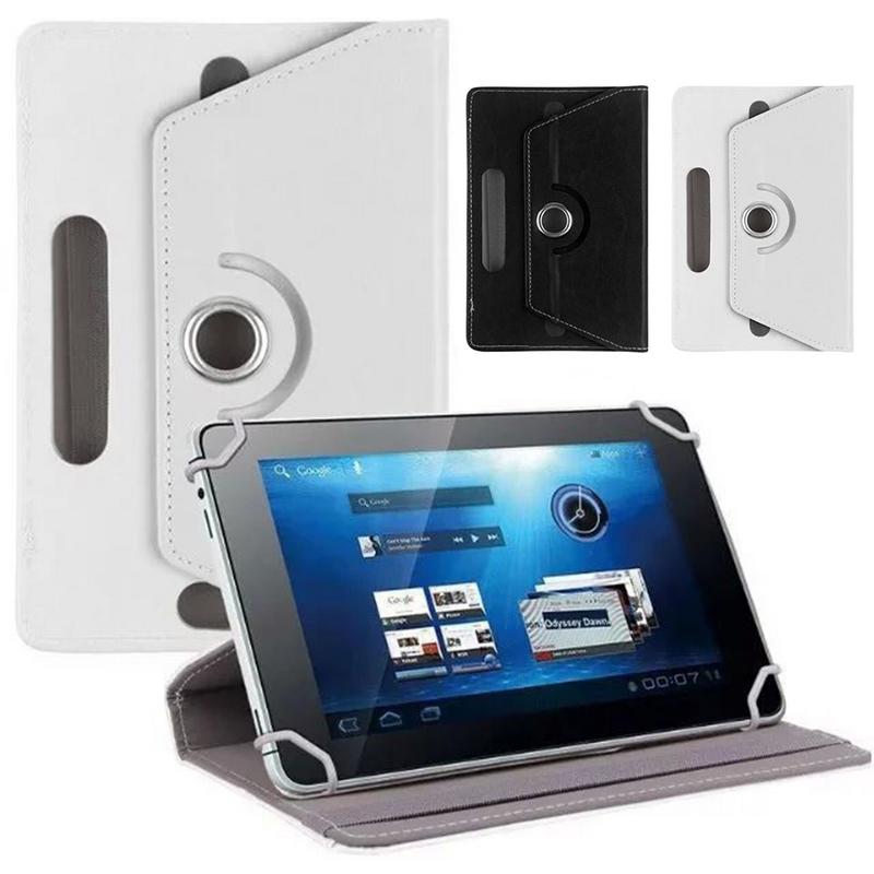 10Inch Tablet Holder Universal Leather Case for Rotating Case Stand Protective Case for Tablet with Multi-Angle Stand Case #CO