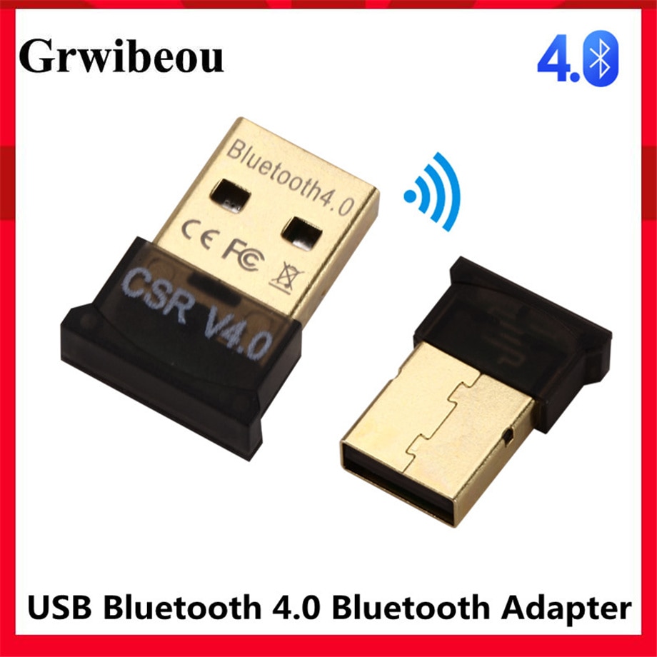 USB Bluetooth 4.0 Bluetooth Adapter USB 4.0 Bluetooth Dongle 4.0 Adapter for PC Laptop 4.0 BT Adaptor Dongle