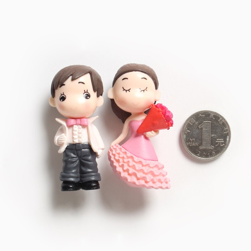 Decorative Bride & Bridegroom Wedding Fridge Magnets 3D Groom Wedding Decoration: Groom Bridegroom d