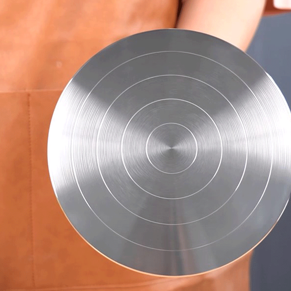 Double-Sided Pottery Wheel 11/15/20/25/30CM Rotating Turntable for DIY Clay Tools Ceramics Rotary Plate Pottery Turntable Tool