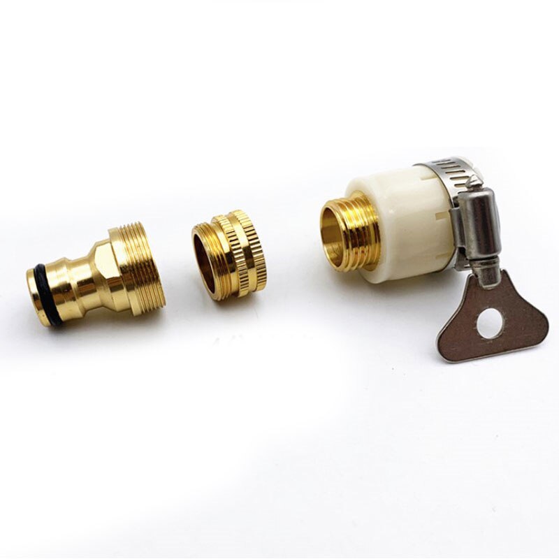thumbnail image 2 of Tote Hose Adapter Tote Hose Adapter Zinc Alloy Faucet With Extension Tube Leakproof Faucet Valve Garden Tube Bib For Garage 2 of 14