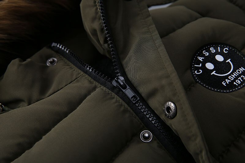 Jongen Lange Jas Kinderen Winter Dikke Warme Kleding Kinderen Faux Fur Capuchon Uitloper Kostuum Voor 2 3 4 5 Jaar