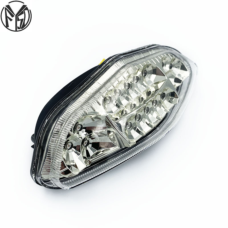 per Suzuki DL 650 DL 1000 v-strom 2003-2008 2004 2005 fanale posteriore posteriore indicatori di direzione freno luce portato integrata luce moto