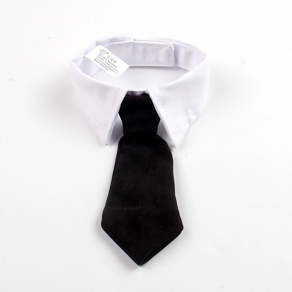 Corbata Formal para perro y gato, pajarita para esmoquin, Collar negro y rojo para perro y gato, accesorios para mascotas, traje para perros y gatos pequeños y medianos