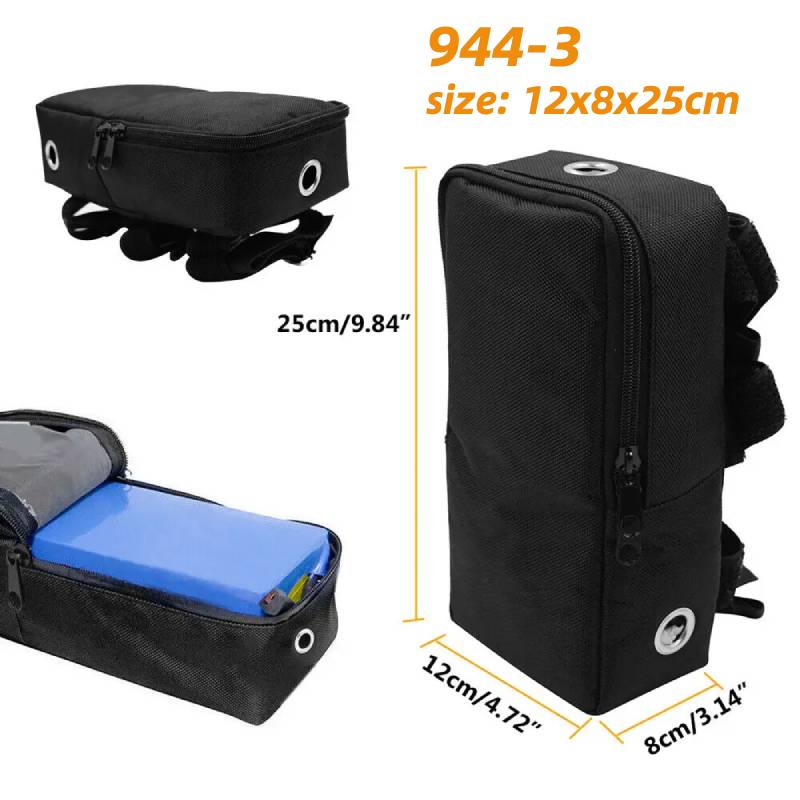 22 Maten Elektrische Fiets Case Elektrische Fiets Bagage Opslag Fiets Elektrische Fiets Pvc Li-Ion Batterij Scooter S M L-: YELLOW