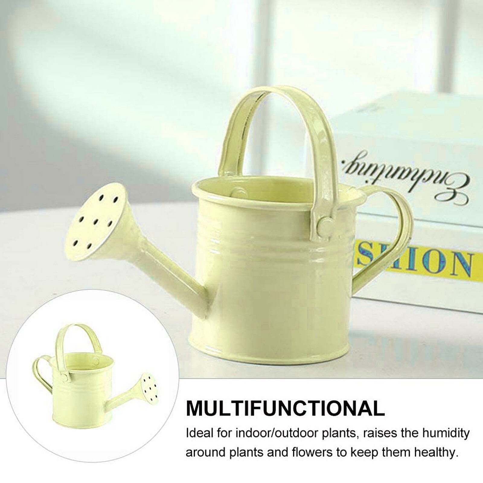 Regadera de , accesorios de herramientas, suministros de jardín rociados de Metal, productos para el hogar, olla de agua de jardinería, 1 ud.