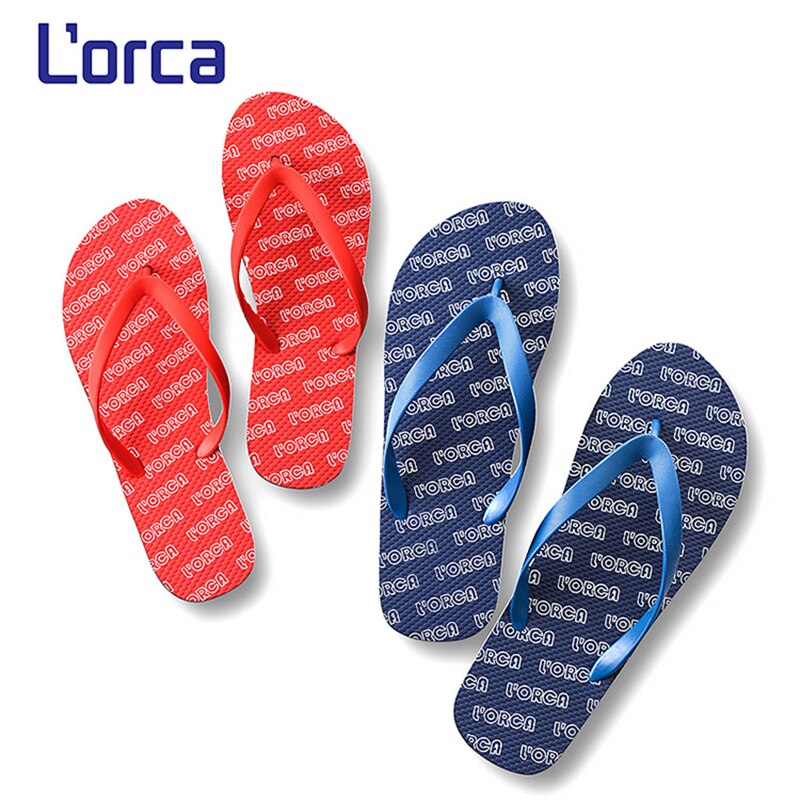 Lettres imprimer sandales de plage pour hommes femmes pantoufles à plate-forme compensée tongs Chaussures Femme