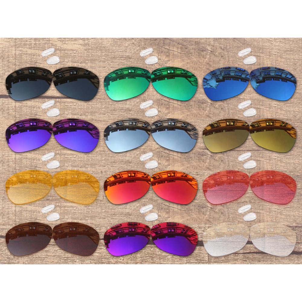 Vonxyz 20 + Scelte di Colore Occhiali Da Sole Polarizzati Lenti di Ricambio &amp; Naso Pastiglie per-Oakley Crosshair Nuovo 2012 OO4060 Telaio
