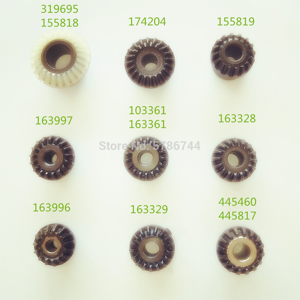 155819 319695 163361 163997 163329 gear til multifunktions symaskine singer 500 serie 600 serie singer 974 964 2045 osv