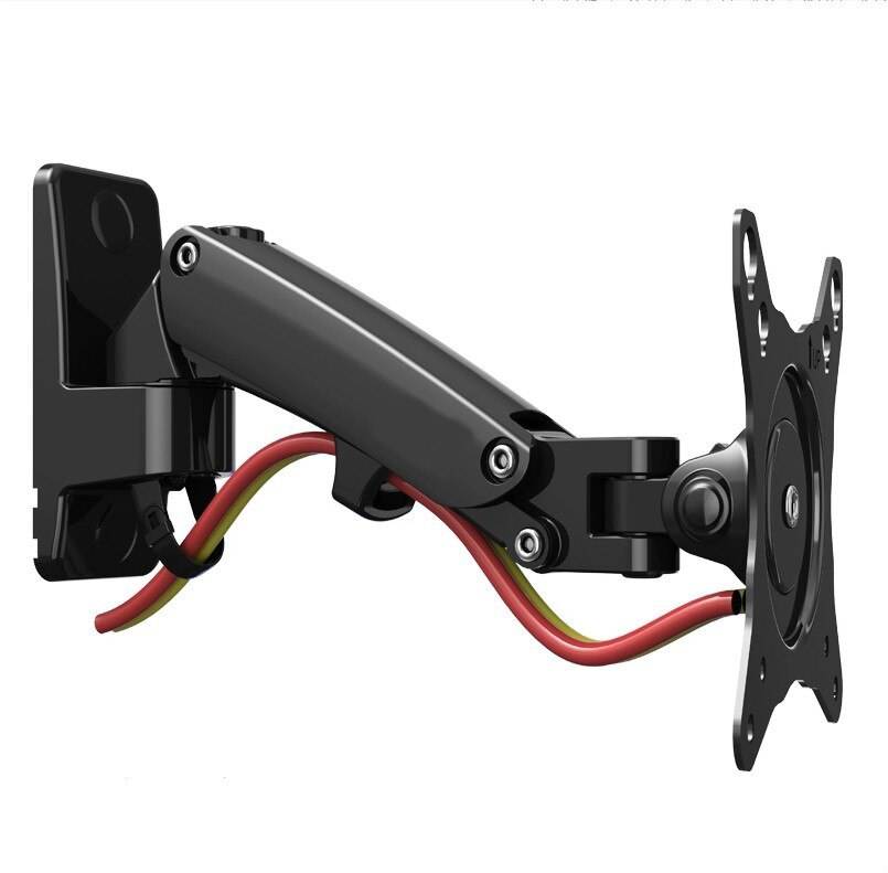 NB F120 17-27" Gas Spring Full Motion TV Wall Mount LCD Monitor Holder Aluminum Arm Bracket