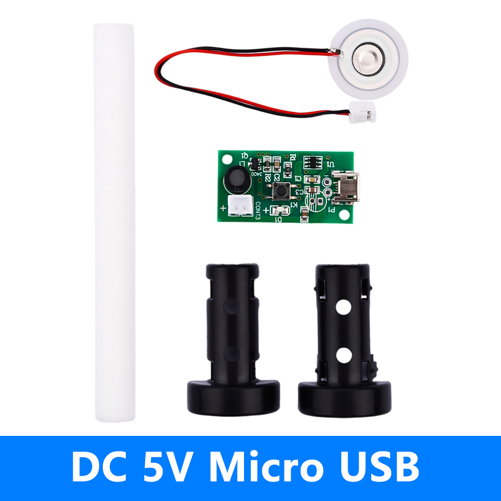 DC5V Ultrasone Spray Luchtbevochtiger Elektronische Verneveling Module Set Universele Bevochtigingsmodule TYPE-C: Bundle6
