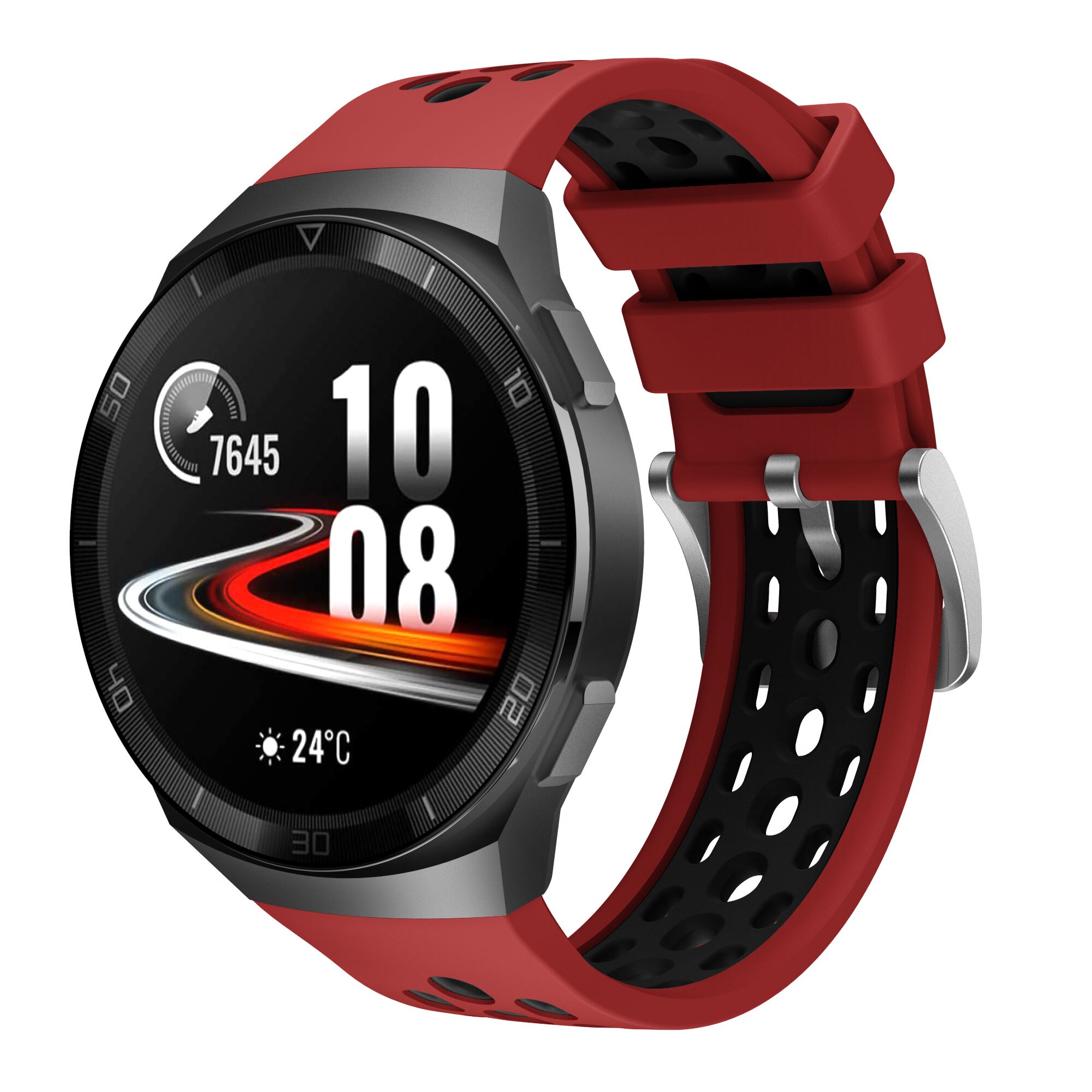 Bånd til huawei ur  gt 2e silikone urbånd sportsrem til  gt2e smart armbånd udskiftning af armbånd correa