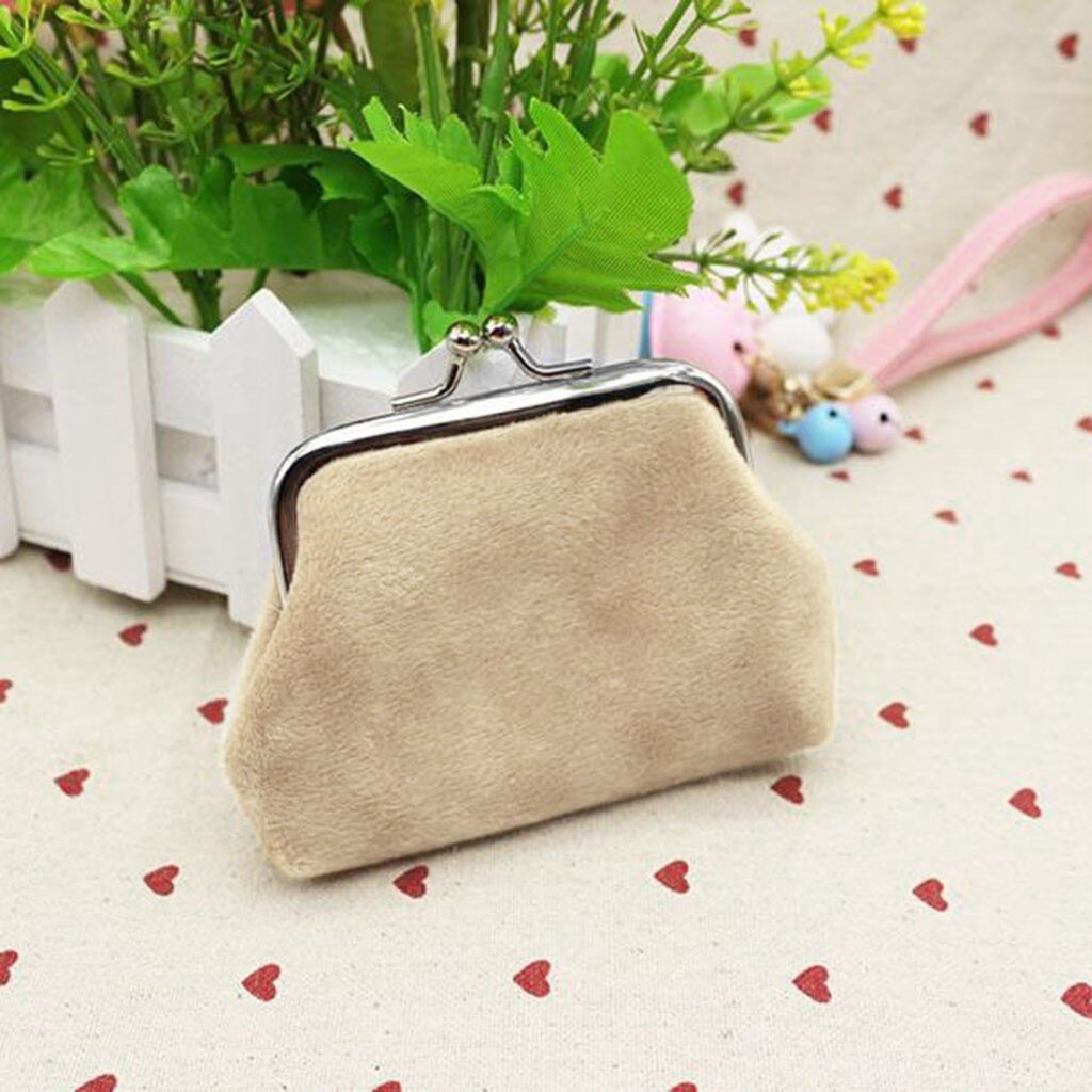 Womens Corduroy Small Wallet Holder Coin Purse Clutch Handbag Bag Mini Pouch Corduroy Hasp Sold