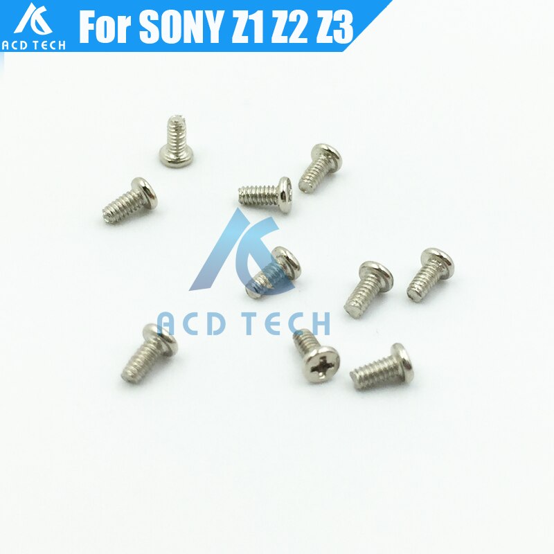 Juego completo de tornillos para Sony Xperia Z1, L39H, Z2, L50W, Z3, Z3Dual, Z, L36H
