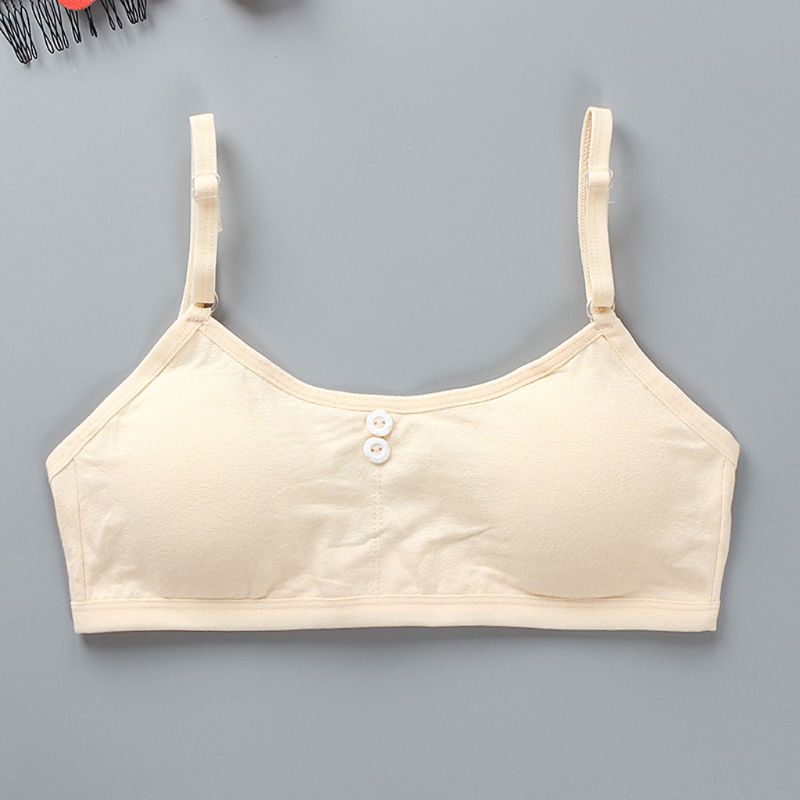 4pcs/Lot Girls Bra Children Bra for Kids Teenagers Training Vest Teens Underwear