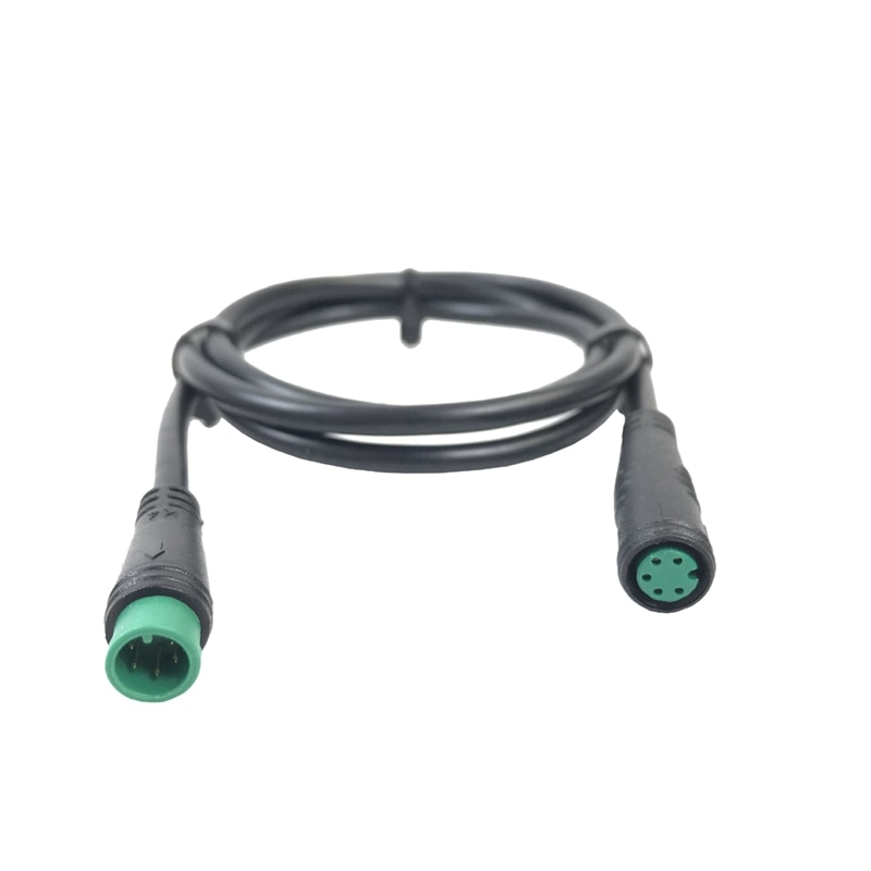 Ebike Display Cable 5 Pin for Bafang BBS01/BBS02/BBSHD Mid Motor Electric Bike Display Extension Cable Connector: Default Title
