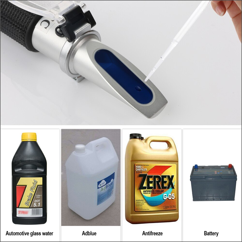 Rz Refractometer Automotive Antifreez Handheld Refractometer Bevriezing Concentratie Normale 0.01sg Brxi Refractometer