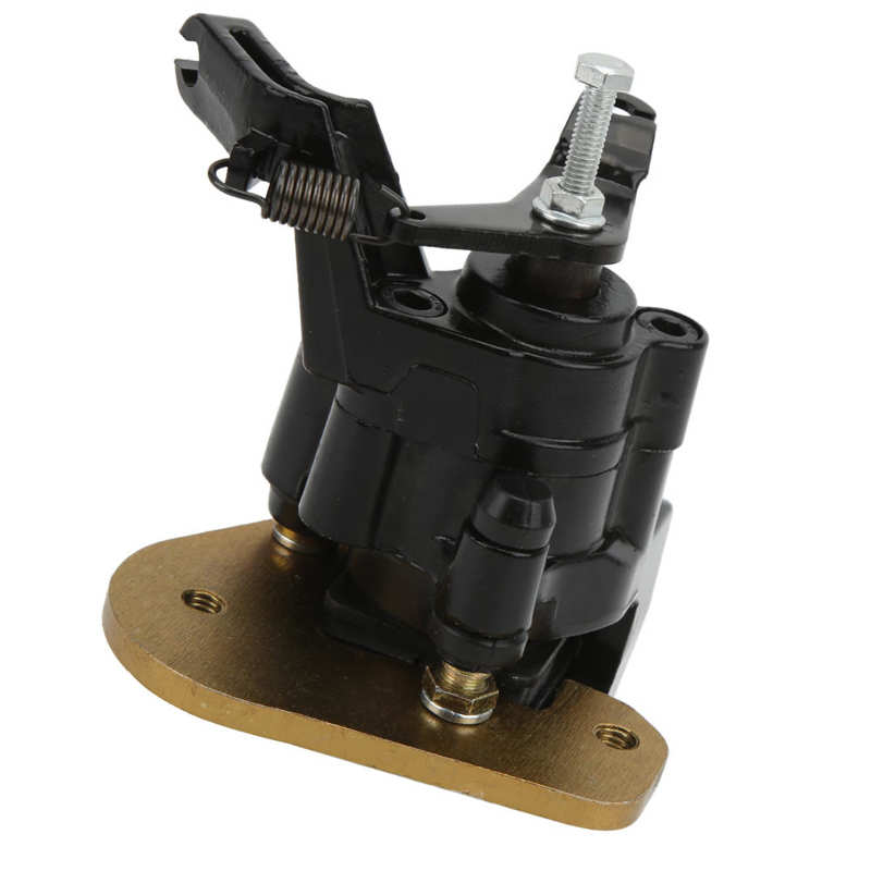 Brake Caliper Assembly Aluminum Alloy Rear Brake Caliper Stable Deceleration for Motorcycle