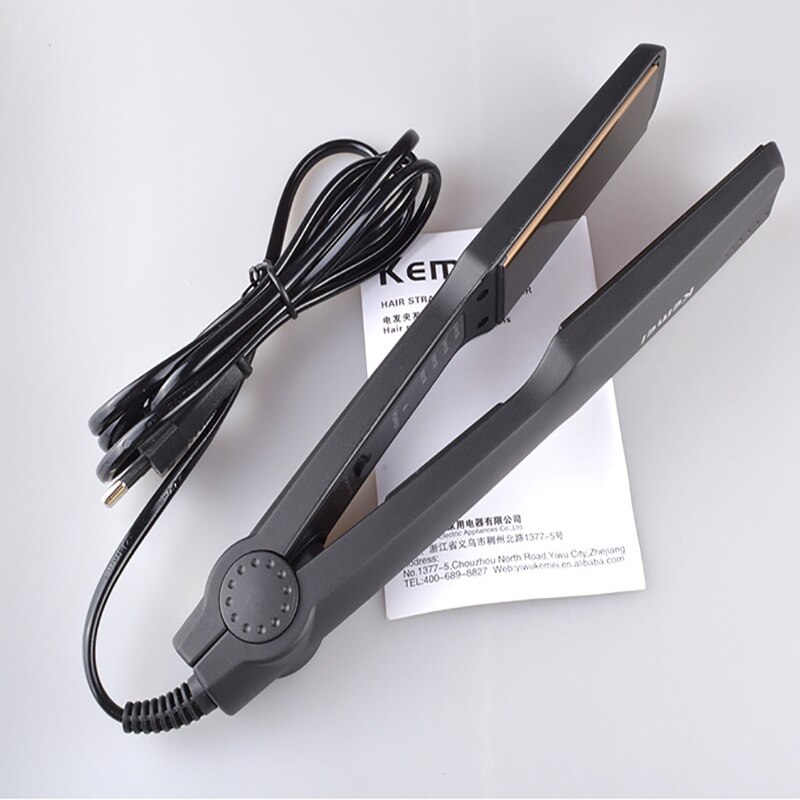 Straightening Irons Fast Warm-up Thermal Performance Tourmaline Ceramic Heating Plate Hair Straightene