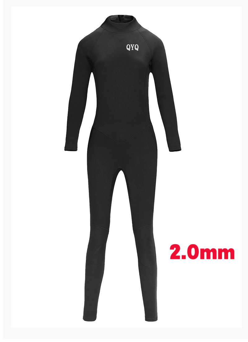 Traje de neopreno para hombre, traje completo de buceo para pesca submarina, snorkel, surf, conjunto de una pieza, traje de baño para mantener el calor en invierno: L / Negro
