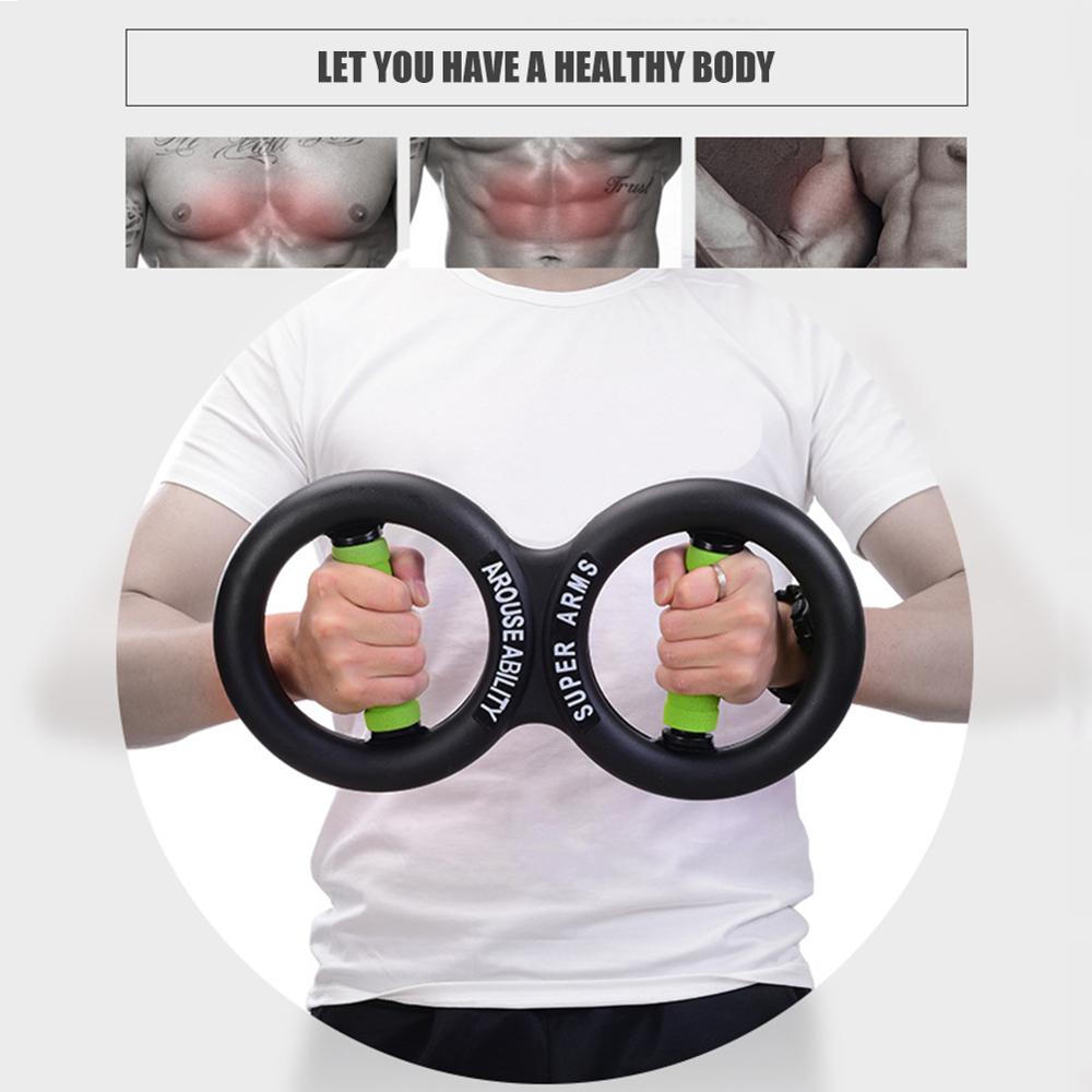 Wrist Strengthener Forearm Trainer Gym Workout Hand Fitness Equipment for Easy Safety Home Gym Working-out