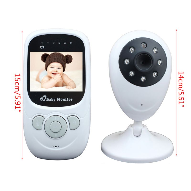 2.4 Inch Draadloze Video Kleur Babyfoon Hoge Resolutie Baby Security Camera