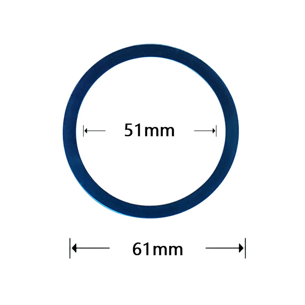 Universal Car Phone Holder Metal Ring for Magnetic Qi Wireless Charger Stand Magnet Metal Iron Sheets Magnetic Mount Holder