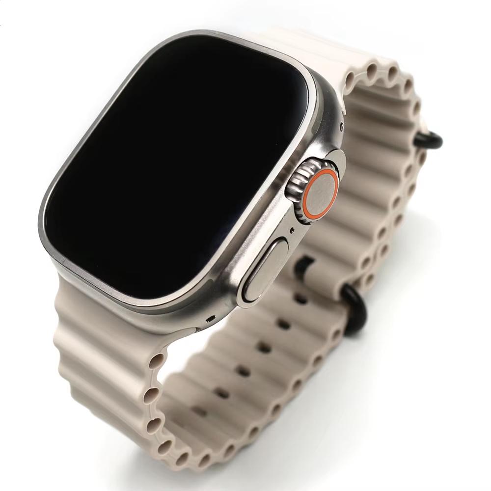 Ocean Strap For apple watch band 44mm 45mm 49mm 40mm 41mm S10 42mm 46MM Silicone Belt iWatch Ultra 2 8 7 6 5 Bracelet Watchband