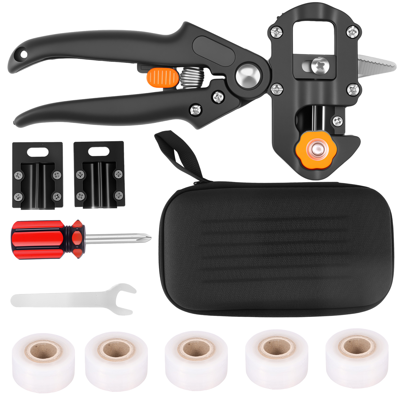 Grafting Tool Kit Garden Grafting Tool Branch Cutter Secateur Pruning Plant Versatile Cutting Pruner Easy