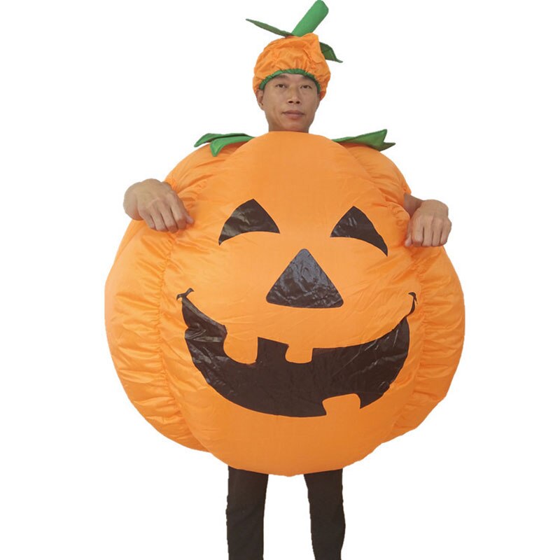 2020 del nuovo Halloween Zucca costume di Prestazione Della Fase di Zucca Gonfiabile costume Del Fumetto Gonfiabile Abbigliamento unisex SMD1387: Default Title