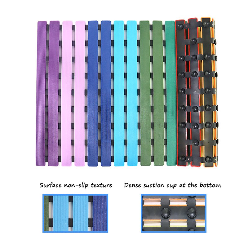 Lange Anti Unterhose Badewanne matt Schlecht Dusche matt mit Saugnapf Gummi Antibakterielle Maschine Waschbar für Schlecht zubehör